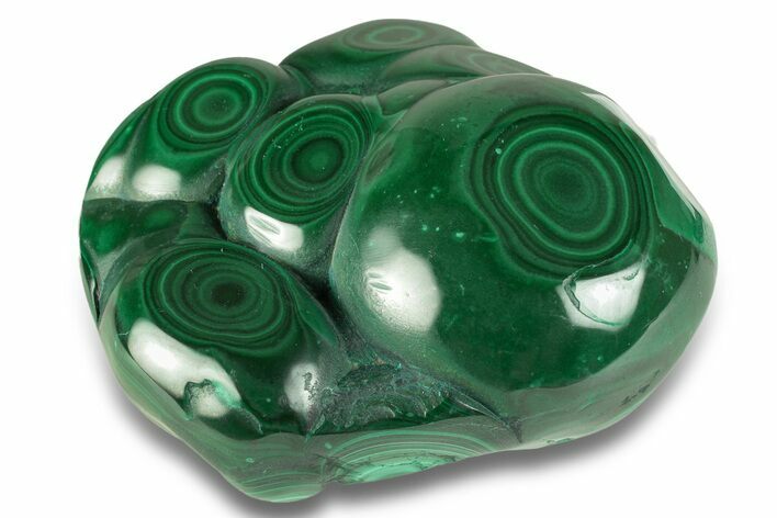 Beautiful Polished Malachite Specimen - Congo #255195